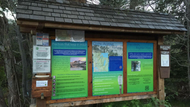 Glen Alpine Falls Trail