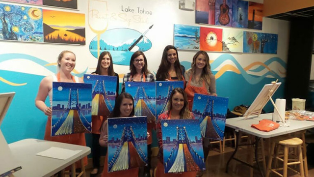 Lake Tahoe Paint & Sip