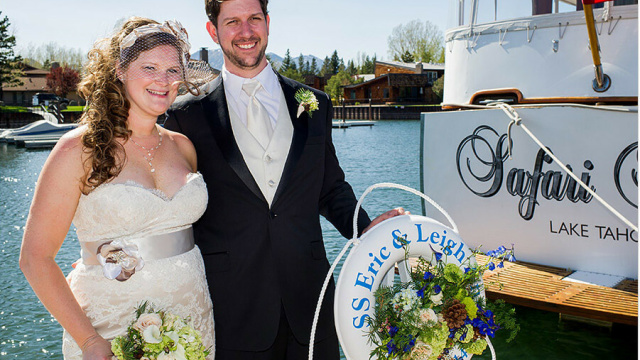 Lake Tahoe Weddings on the Safari Rose Yacht