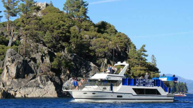 The Party Boat Lake Tahoe