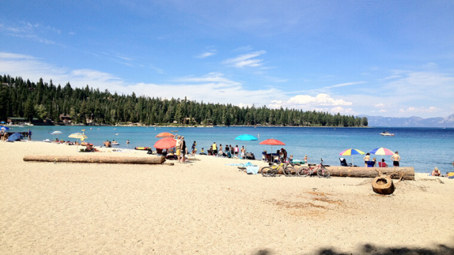 Meeks Bay Resort Beach