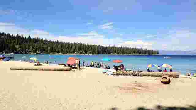 Meeks Bay Resort Beach