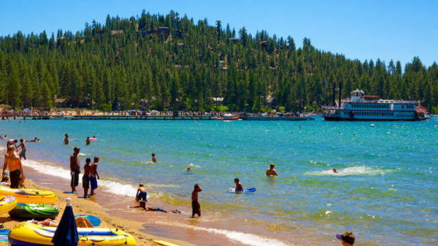 Zephyr Cove Beach
