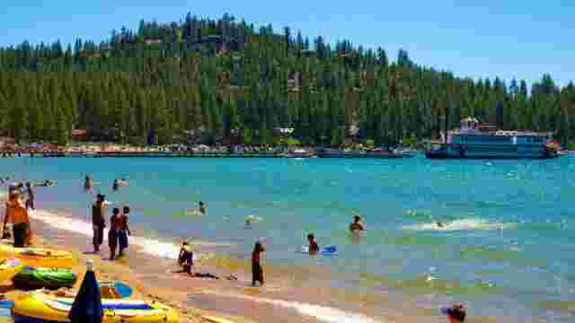 Zephyr Cove Beach